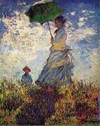 Claude Monet Woman with a Parasol, USA oil painting artist